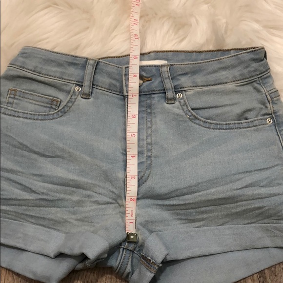 High rise denim shorts - Picture 5 of 5